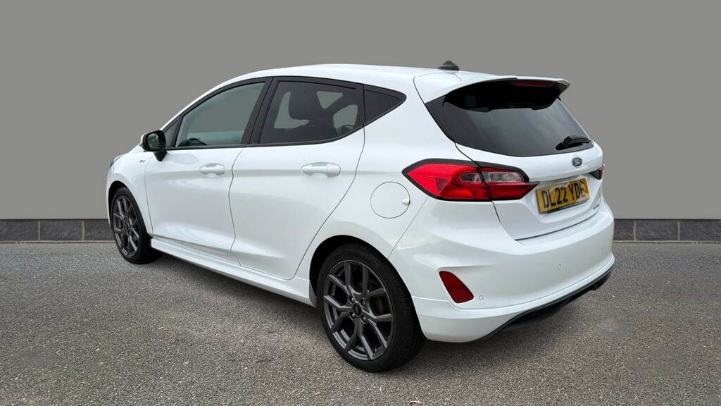Ford Fiesta 1.0 Ecoboost Hybrid Mhev 125 St-line White #4