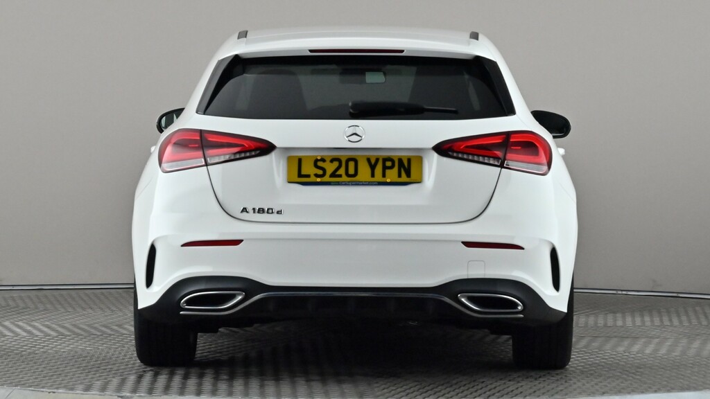 Mercedes-Benz A Class A180d Amg Line White #5