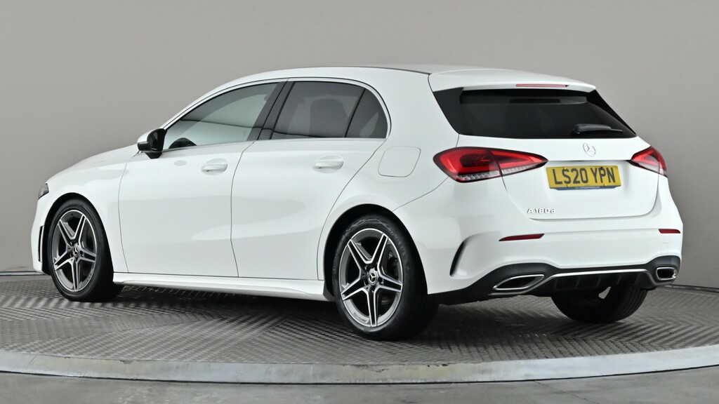 Mercedes-Benz A Class A180d Amg Line White #4