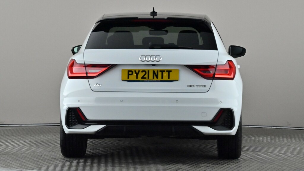 Audi A1 30 Tfsi 110 Black Edition White #5