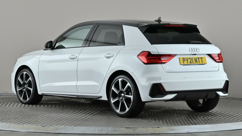 Audi A1 30 Tfsi 110 Black Edition White #4