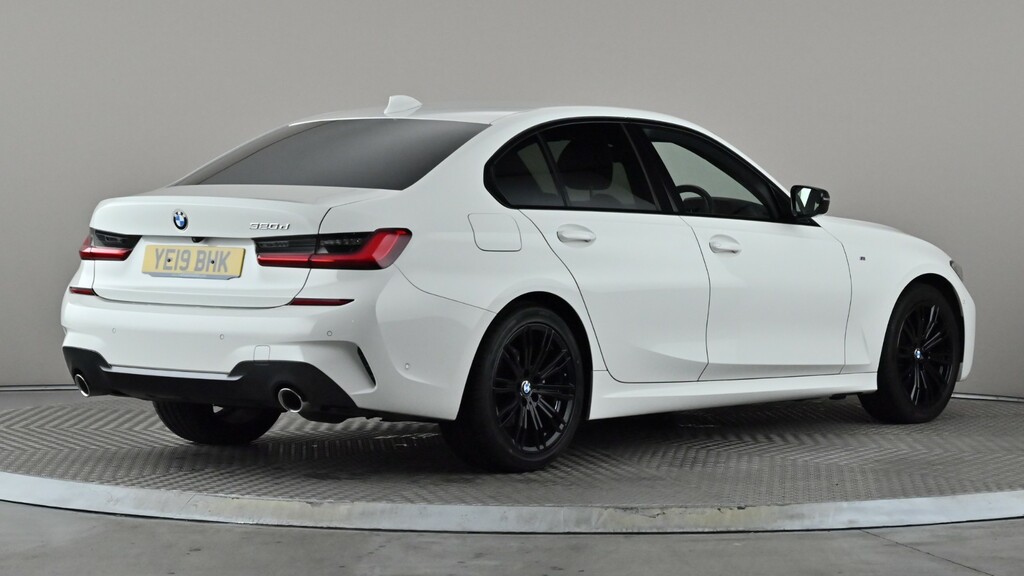 BMW 3 Series 320D M Sport White #6