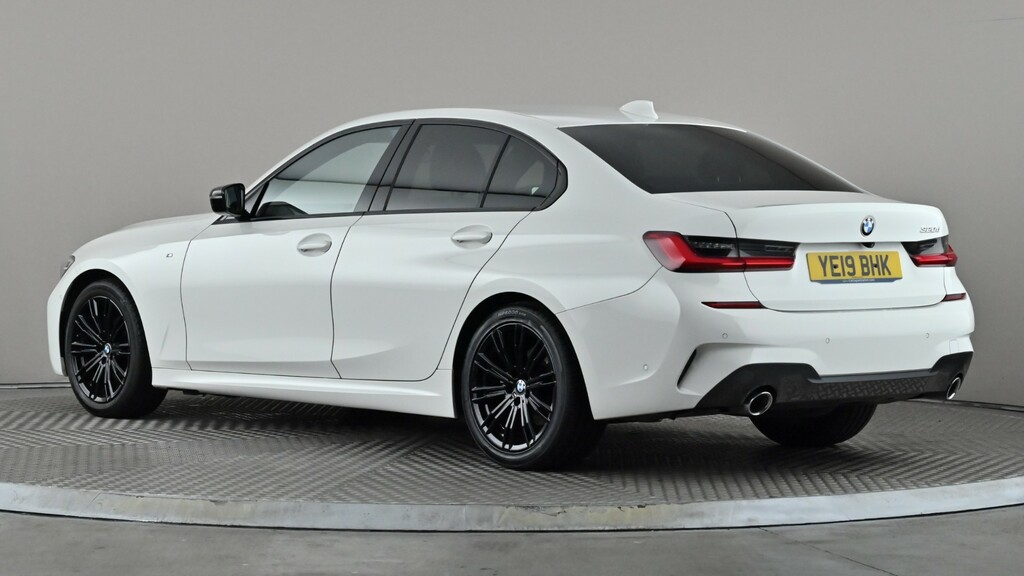 BMW 3 Series 320D M Sport White #4