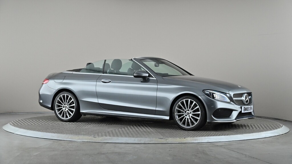 Mercedes-Benz C Class Amg Line Silver #7