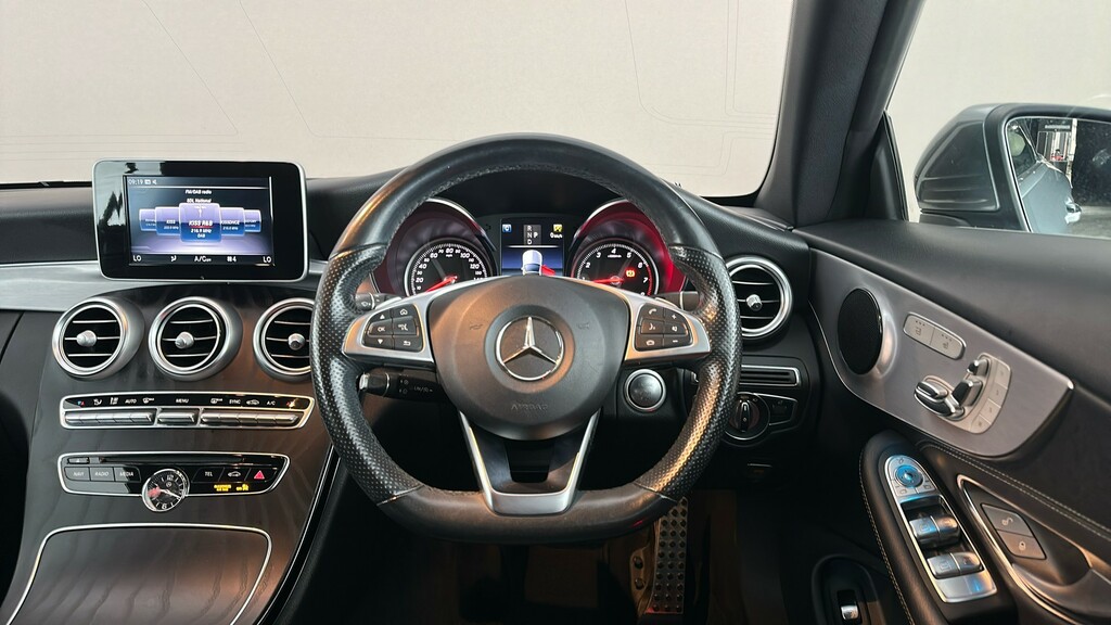Mercedes-Benz C Class Amg Line Silver #14