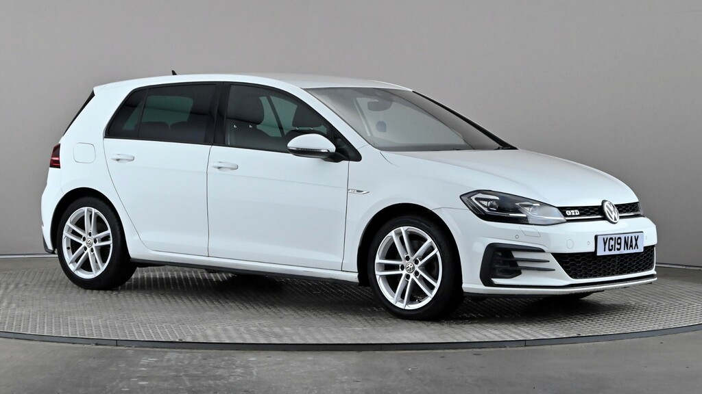 Volkswagen Golf 2.0 Tdi 184 Gtd Blueline Dsg White