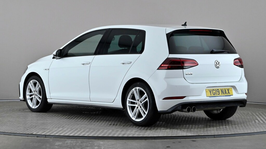 Volkswagen Golf 2.0 Tdi 184 Gtd Blueline Dsg White #4