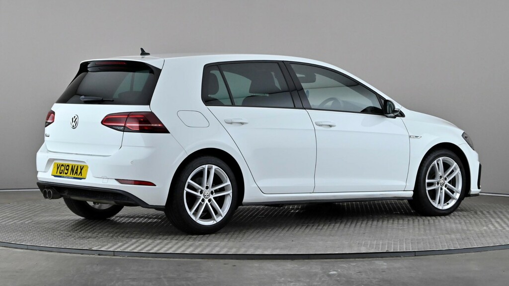 Volkswagen Golf 2.0 Tdi 184 Gtd Blueline Dsg White #6