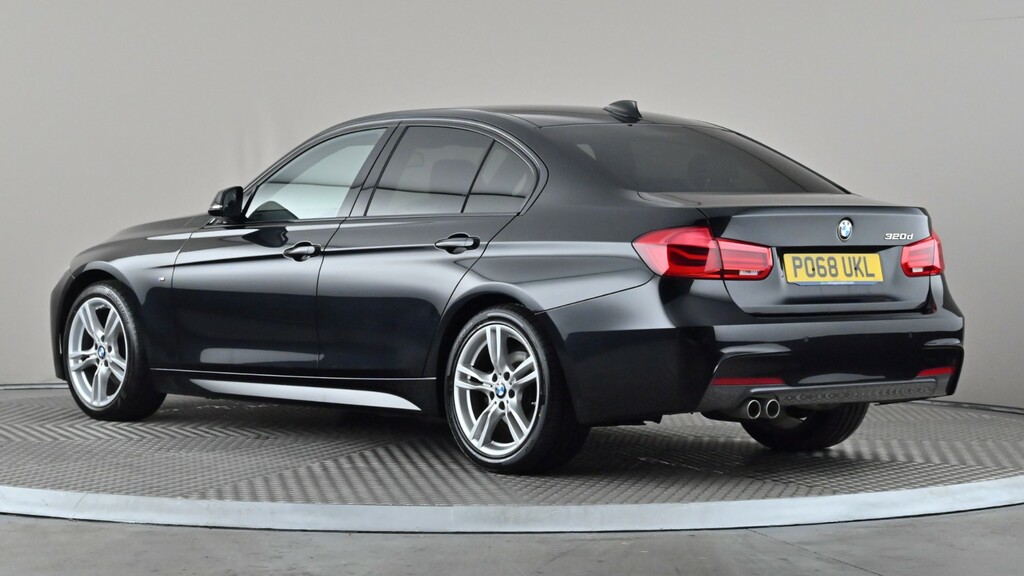 BMW 3 Series 320D M Sport Black #4