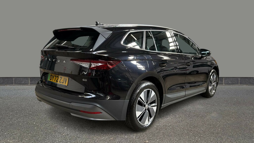 Skoda ENYAQ 132Kw 60 Ecosuite 62Kwh 120Kw Black #6