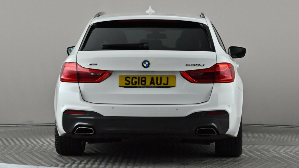 BMW 5 Series 530D Xdrive M Sport White #5