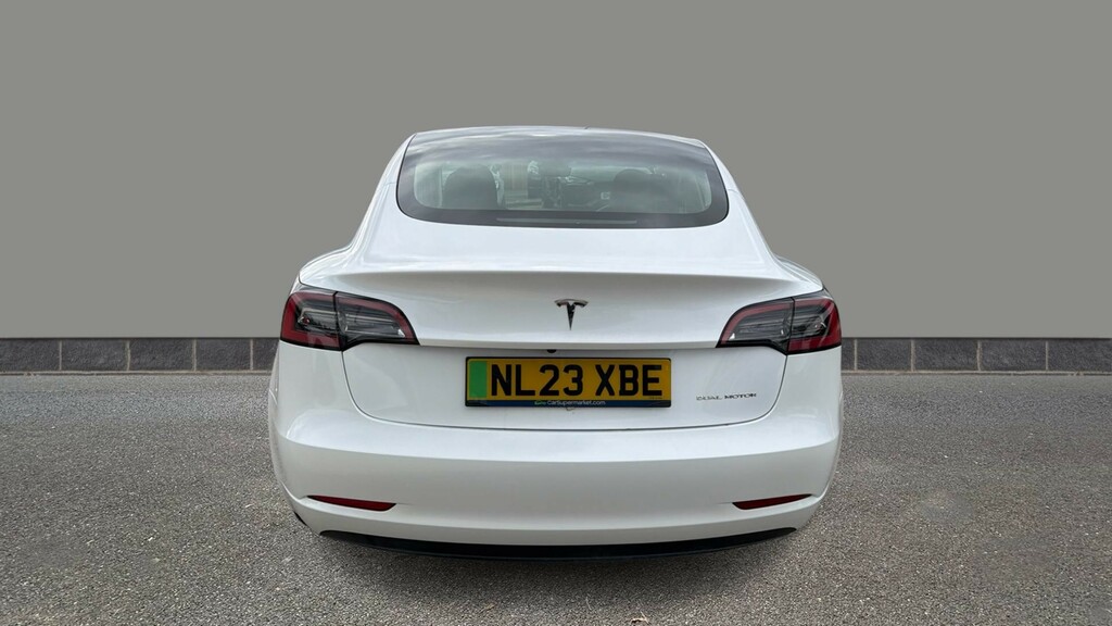 Tesla Model 3 Long Range Awd White #5