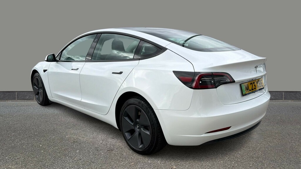 Tesla Model 3 Long Range Awd White #4