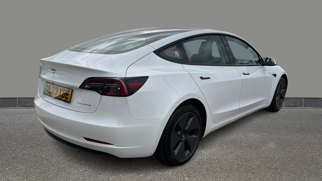 Tesla Model 3 Long Range Awd White #6