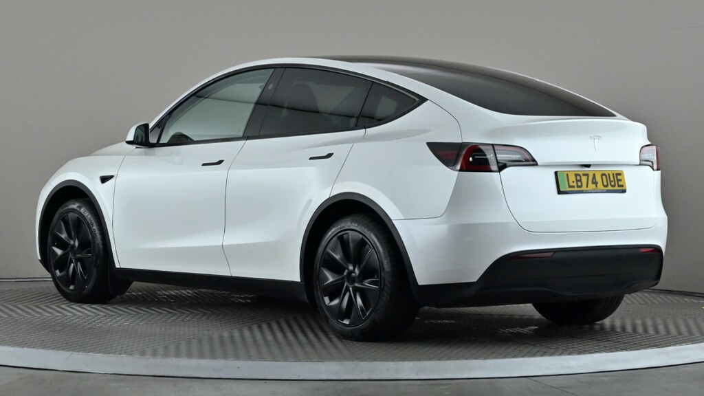 Tesla Model Y Long Range Rwd White #4