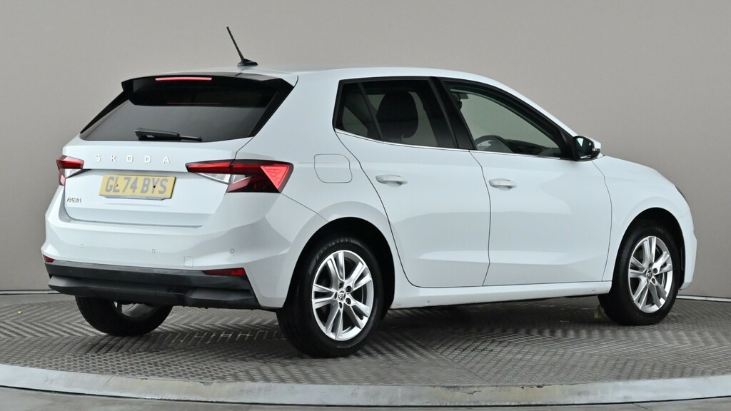 Skoda Fabia 1.0 Tsi 116 Se L White #6