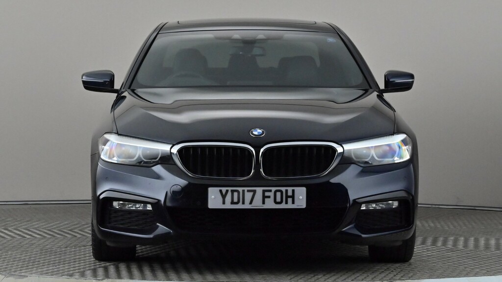 BMW 5 Series 520D Xdrive M Sport Black #2