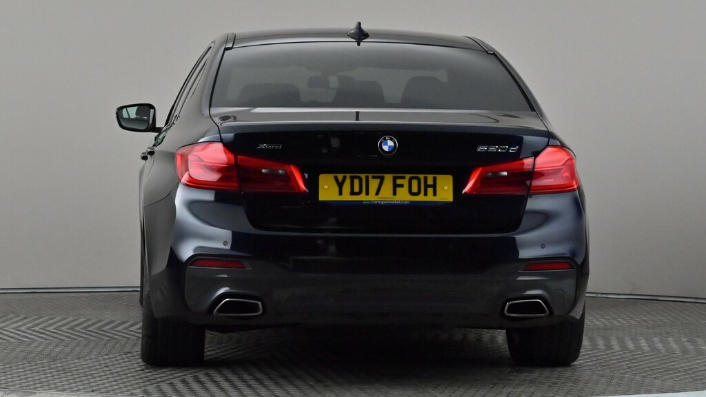 BMW 5 Series 520D Xdrive M Sport Black #5