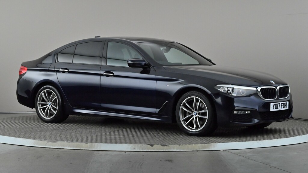 BMW 5 Series 520D Xdrive M Sport Black