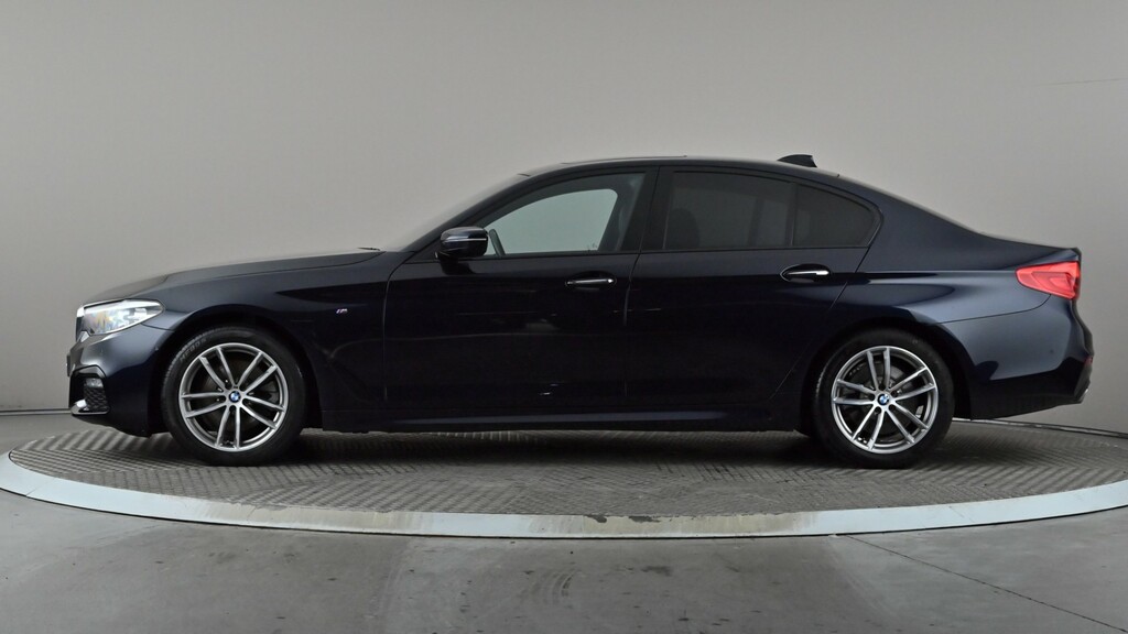 BMW 5 Series 520D Xdrive M Sport Black #3