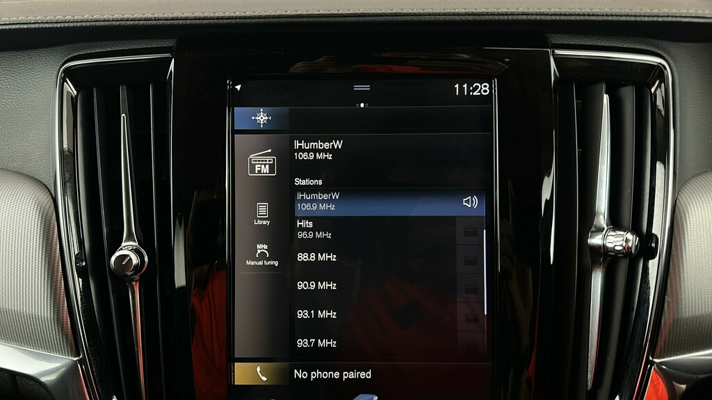 Volvo V90 T4 Momentum Plus Leather Upholstery, Rear Ca Black #23