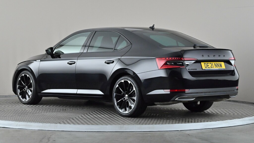 Skoda Superb 2.0 Tsi 190 Sport Line Plus Dsg Black #4