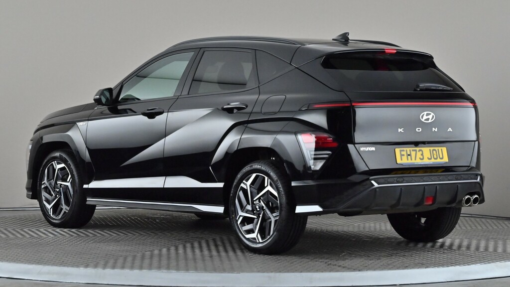 Hyundai Kona 1.6T N Line S Dct Black #4
