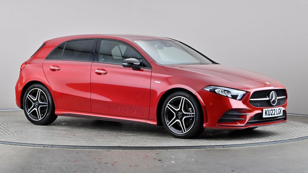 Mercedes-Benz A Class A180 Amg Line Premium Edition Red