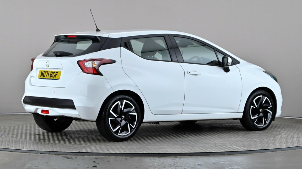 Nissan Micra 1.0 Ig-t 92 Acenta White #6