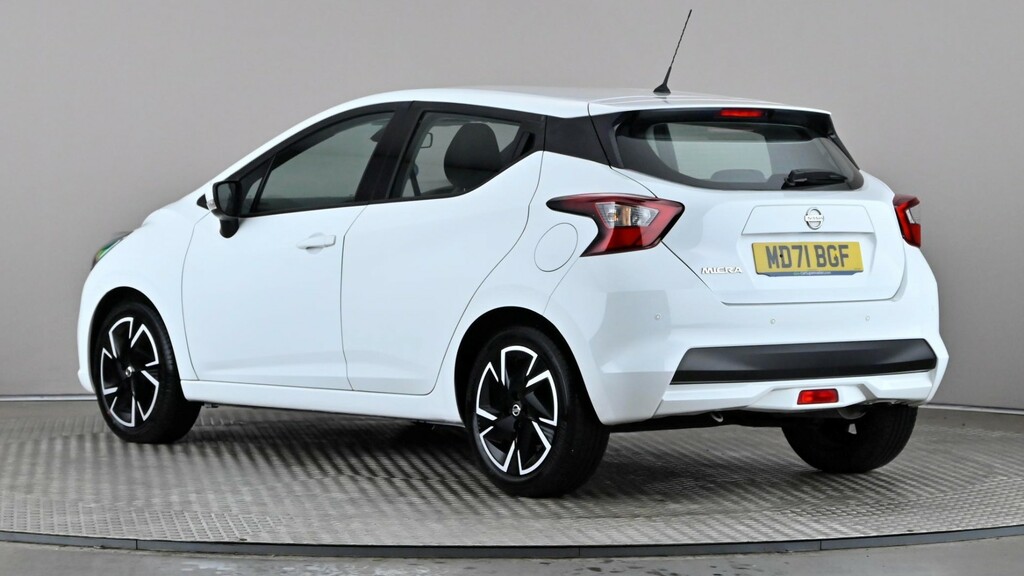 Nissan Micra 1.0 Ig-t 92 Acenta White #4