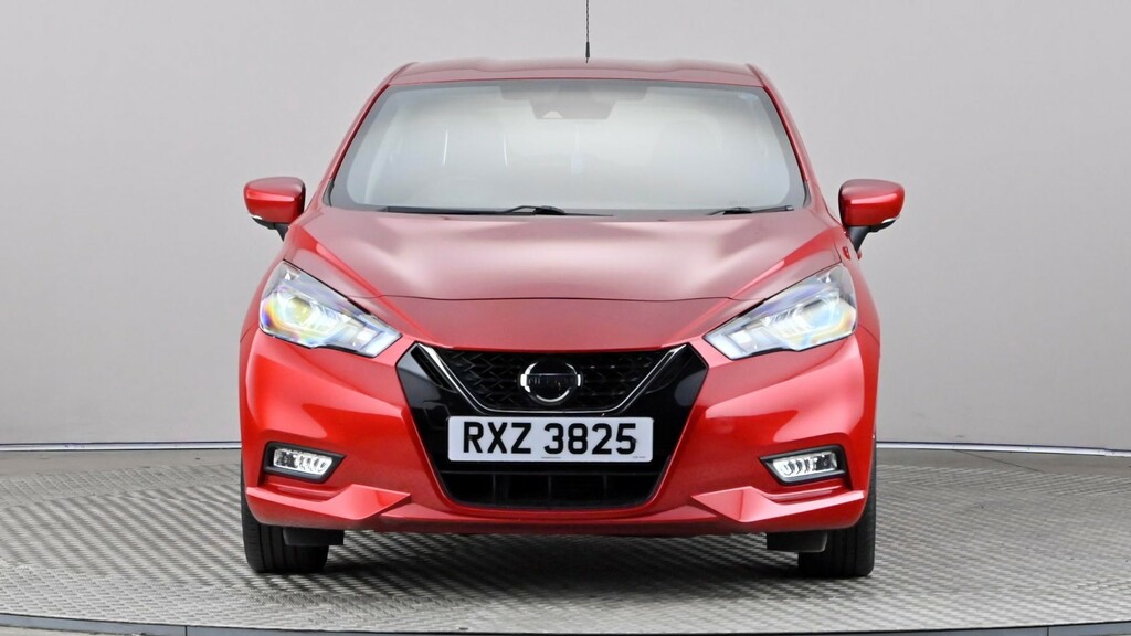 Nissan Micra 1.0 Ig-t 92 Tekna Cvt Red #2