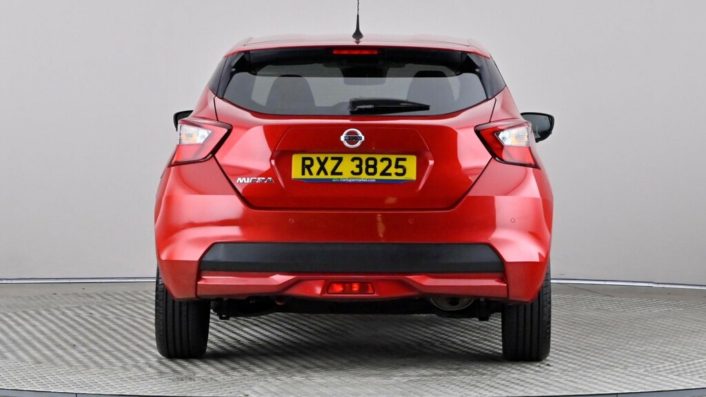 Nissan Micra 1.0 Ig-t 92 Tekna Cvt Red #5