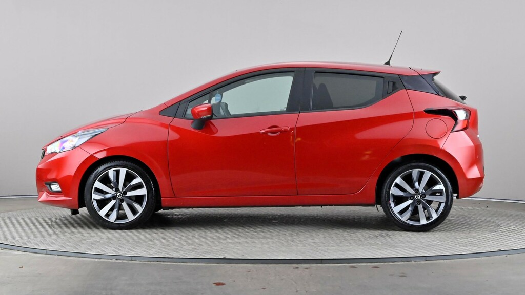 Nissan Micra 1.0 Ig-t 92 Tekna Cvt Red #3