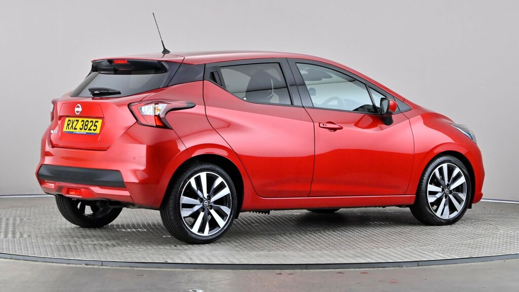 Nissan Micra 1.0 Ig-t 92 Tekna Cvt Red #6