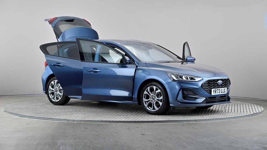Ford Focus 1.0 Ecoboost Hybrid Mhev St-line X Blue #7