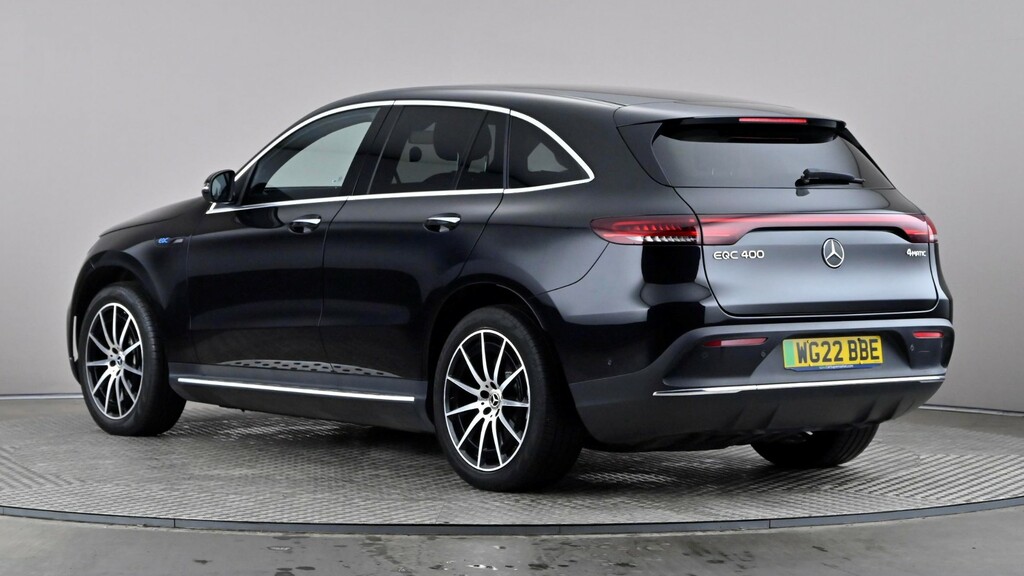 Mercedes-Benz EQC Eqc 400 300Kw Amg Line 80Kwh Black #4