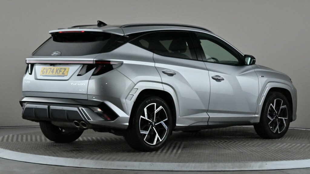 Hyundai Tucson N Line Silver #6