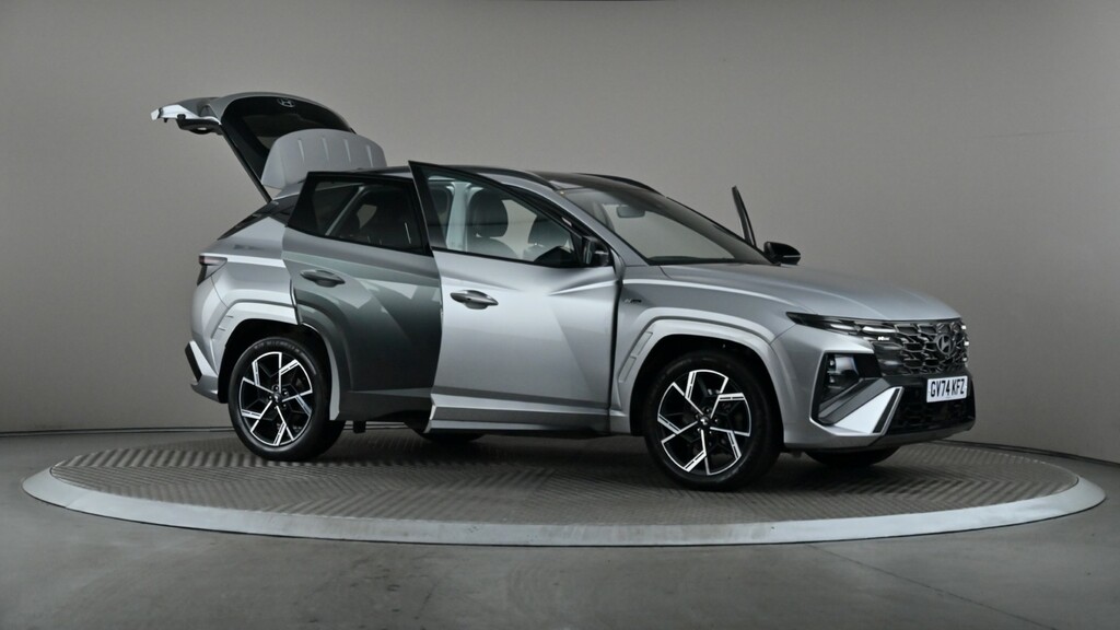 Hyundai Tucson N Line Silver #7