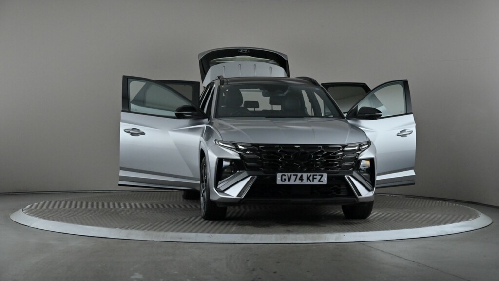 Hyundai Tucson N Line Silver #8