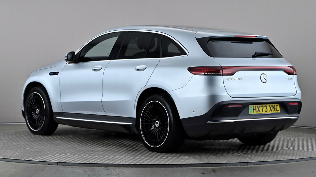 Mercedes-Benz EQC Eqc 400 300Kw Amg Line Premium Plus 80Kwh Silver #4