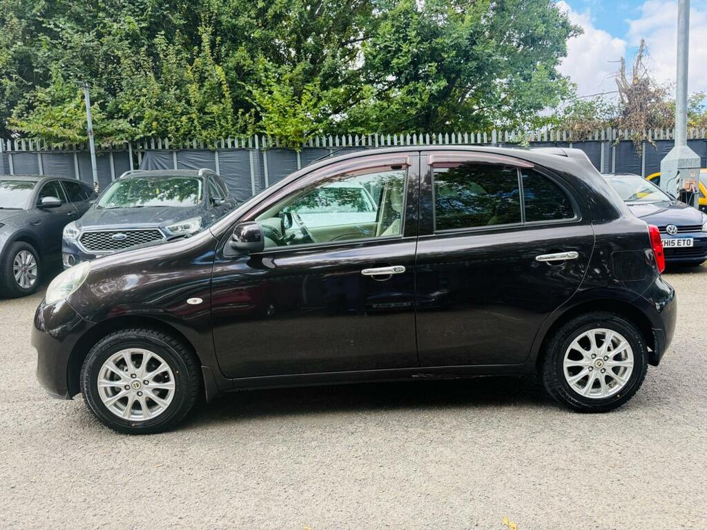 Nissan Micra March 1.2 Visia Hatchback Cvt Black #6