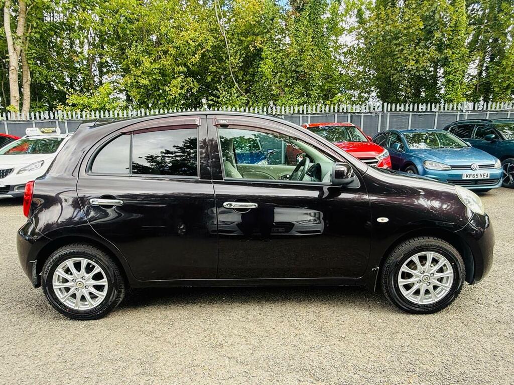 Nissan Micra March 1.2 Visia Hatchback Cvt Black #5