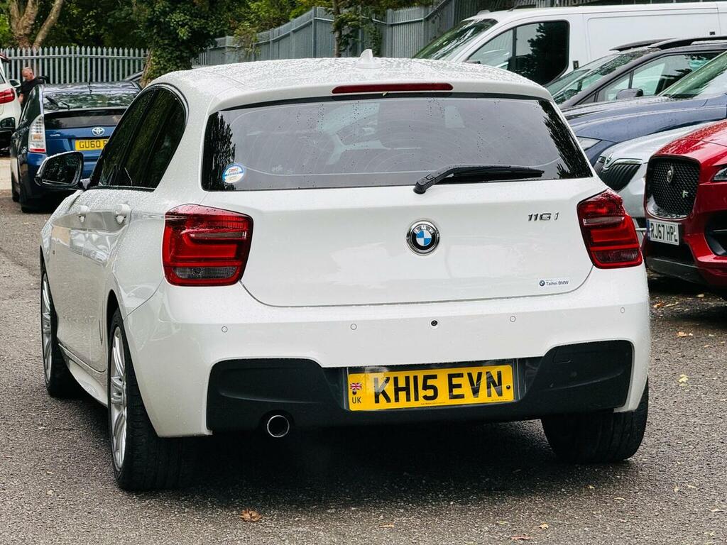 BMW 1 Series 1.6 116I M Sport Hatchback Euro 6 White #5