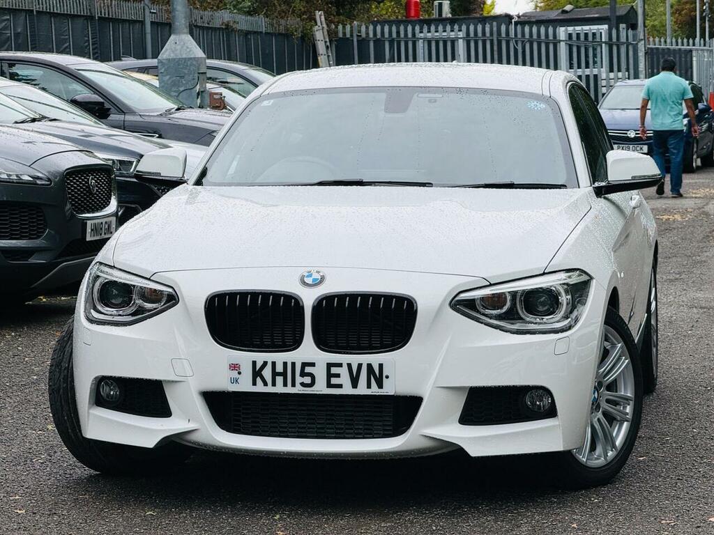 BMW 1 Series 1.6 116I M Sport Hatchback Euro 6 White #2