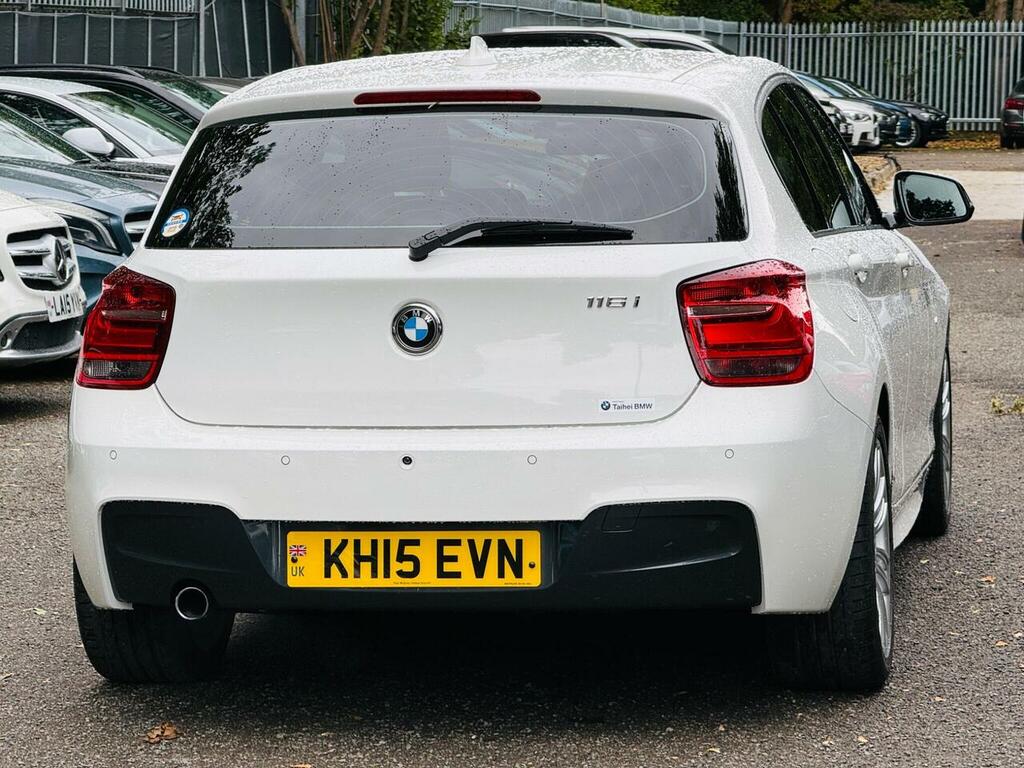 BMW 1 Series 1.6 116I M Sport Hatchback Euro 6 White #6