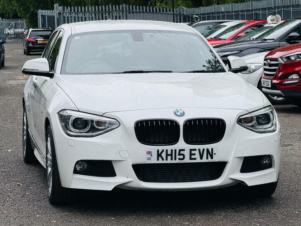 BMW 1 Series 1.6 116I M Sport Hatchback Euro 6 White #3