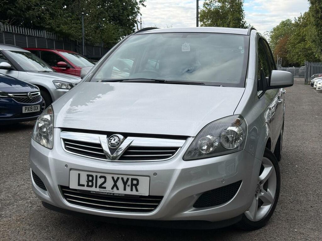 Vauxhall Zafira 1.6 16V Exclusiv Euro 5 Silver #2