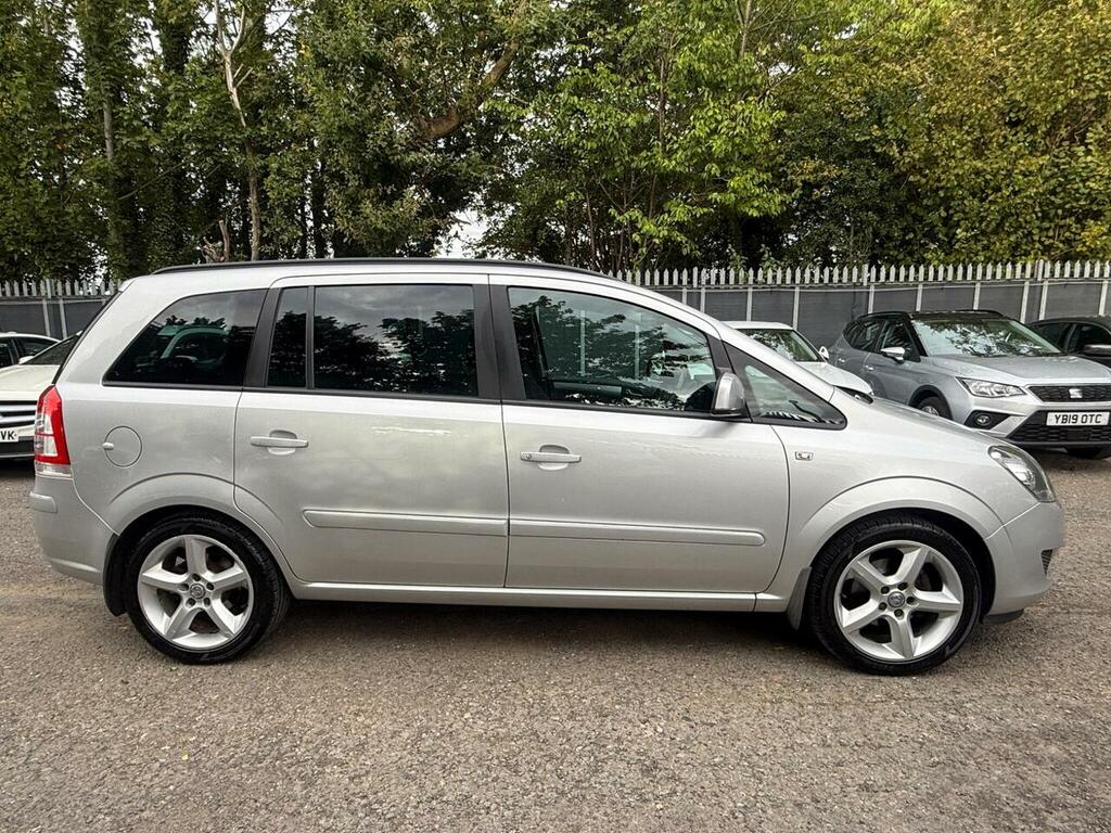 Vauxhall Zafira 1.6 16V Exclusiv Euro 5 Silver #5