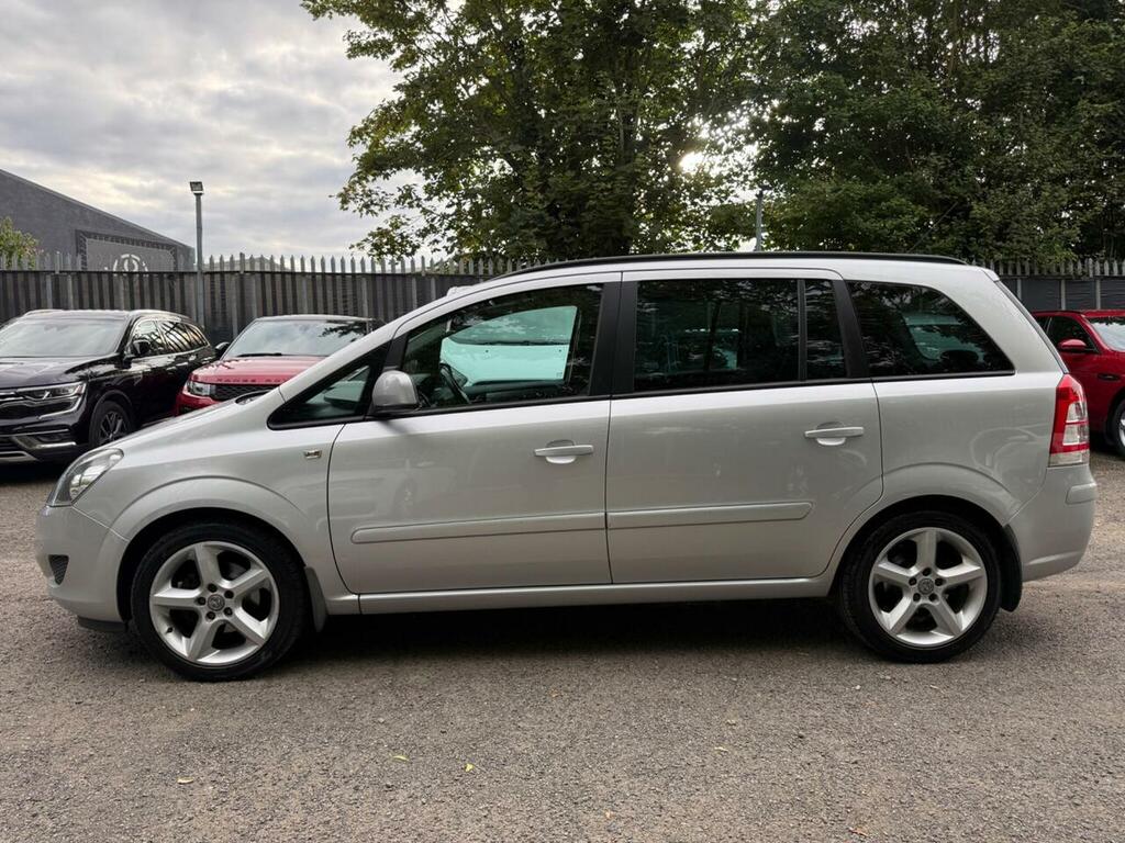 Vauxhall Zafira 1.6 16V Exclusiv Euro 5 Silver #6