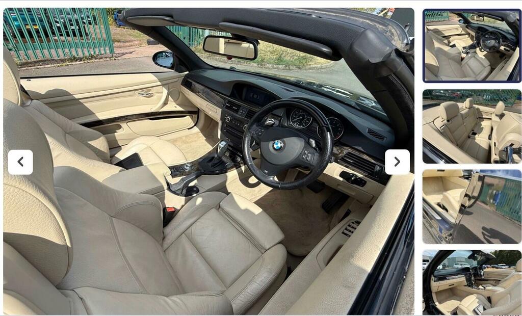BMW 3 Series Coupe Blue #4